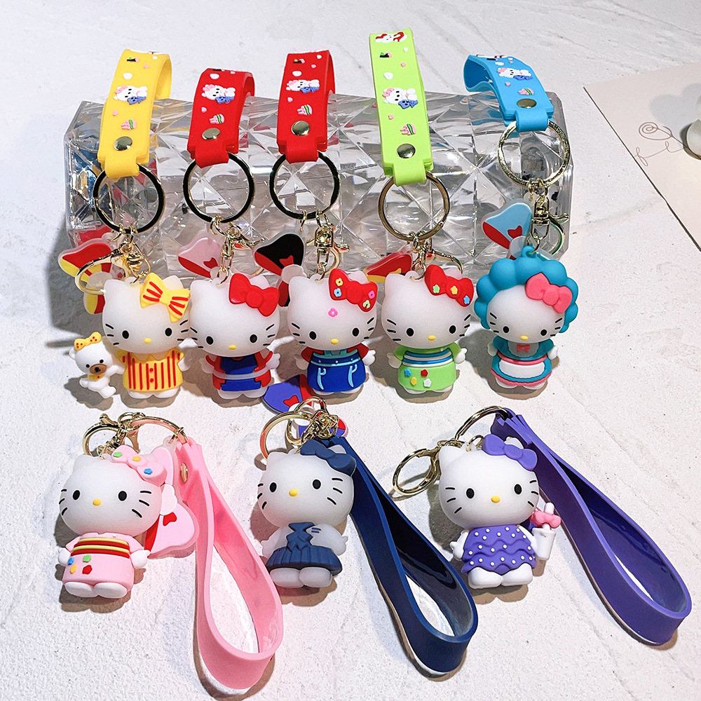 Animation Hello Kitty Keychain Keyring Netby