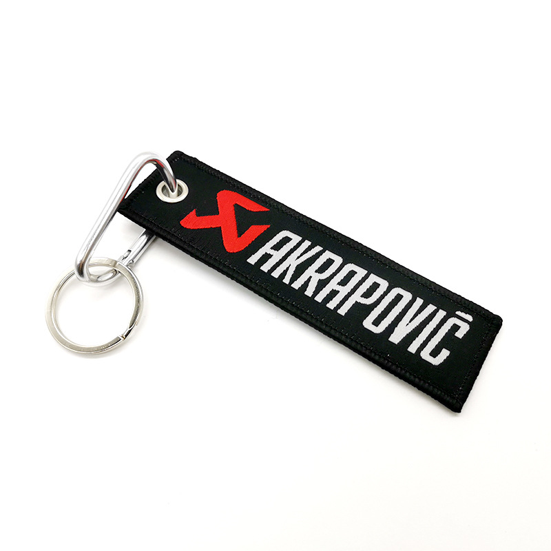 Motorbike Logo Emblem Badge Cloth Keyring Keychain Keyfob Netby