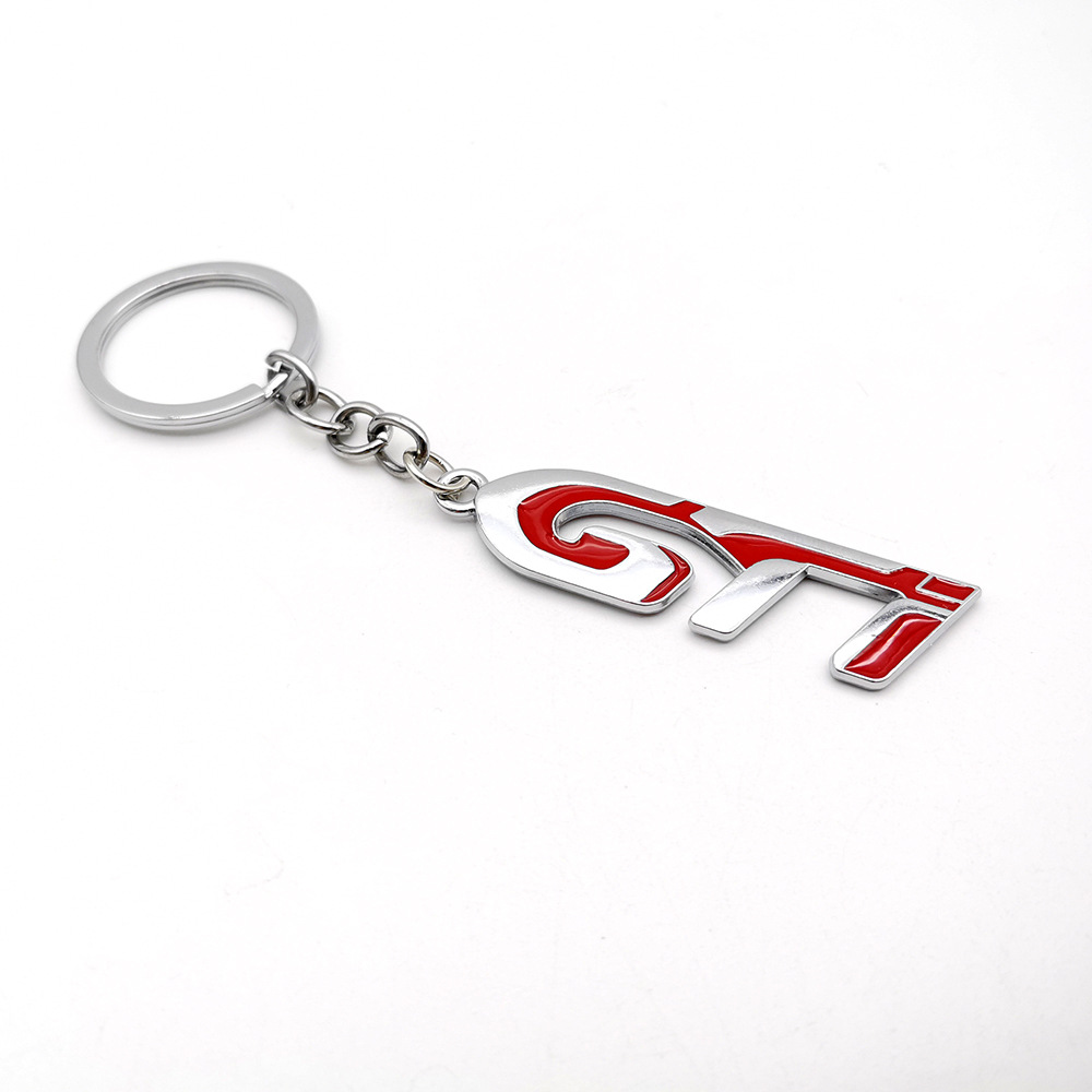 Metal GTI Car Keychain Keyring Keyfob for Peugeot Netby