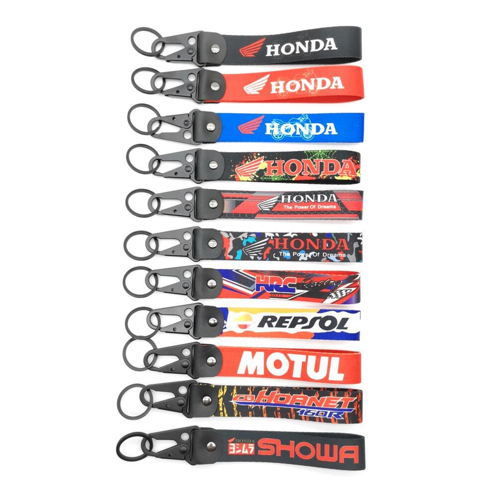 Honda Motorbike Keychain Keyring Keyfob Netby