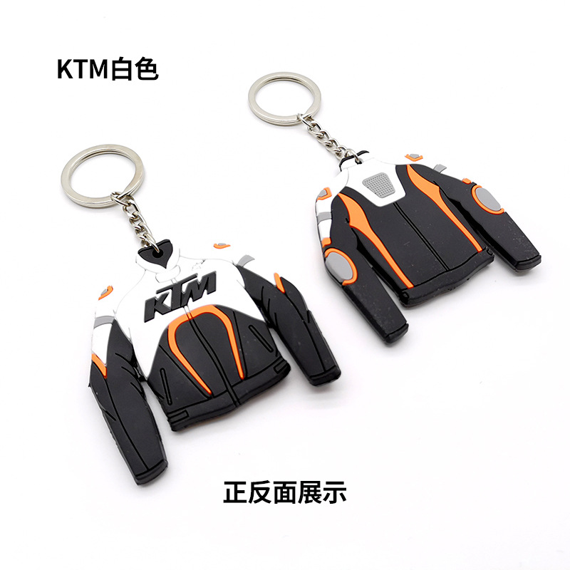 Motorbike Suit Clothes Keychain Keyring Keyfob YAMAHA KTM SUZUKI MONSTER Netby