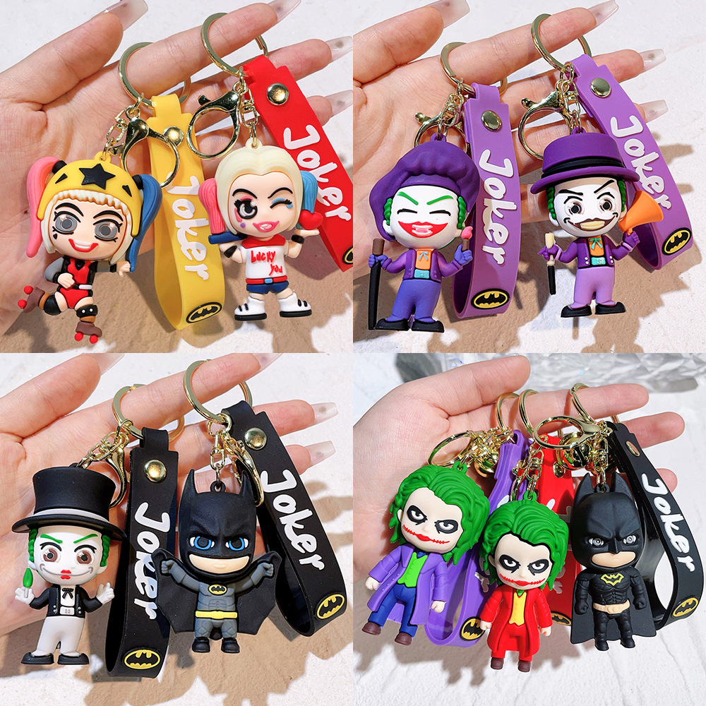Movie Batman Joker Keychain Keyring Netby