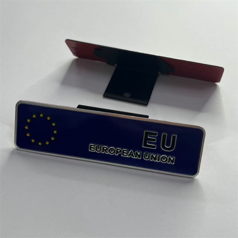 National Flag Car Grille Emblem Badge Netby USA UK SWEDEN CANADA SOUTH KOREA ITALY FRANCE GERMANY