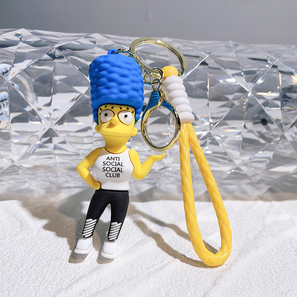 Animation The Simpsons Keychain Keyring Netby