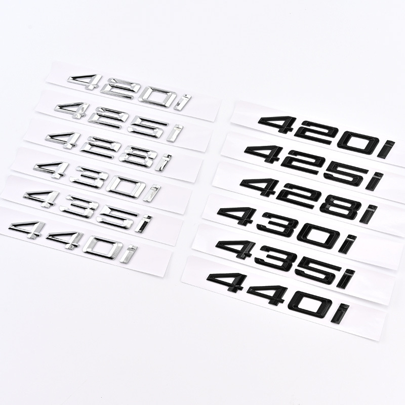 ABS Plastic Car Sticker for BMW 420i 425i 428i 430i 435i 440i Netby