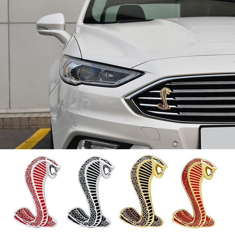 Car Grille & Body Emblem Badge for Mustang Cobra SHELBY Netby