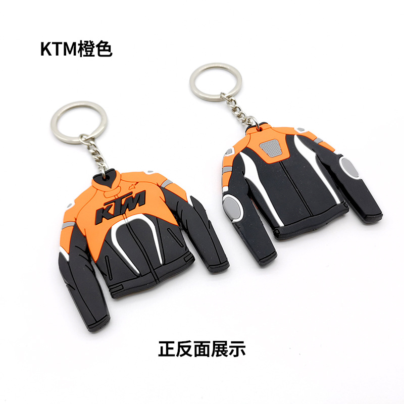 Motorbike Suit Clothes Keychain Keyring Keyfob YAMAHA KTM SUZUKI MONSTER Netby