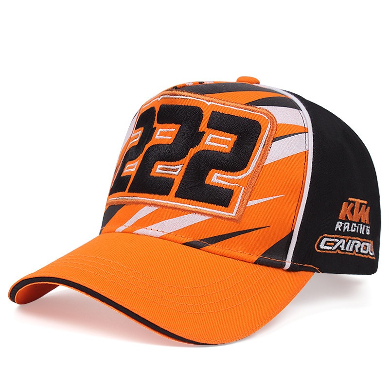 Baseball Hat for Motorbike with KTM Logo Netby Black Orange