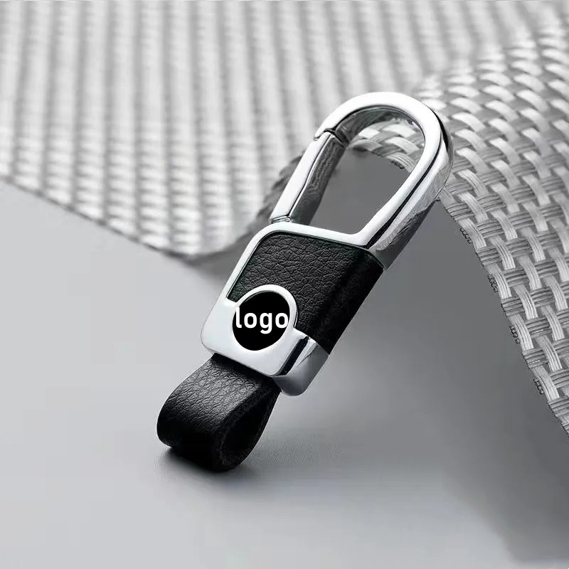 Leather Belt Car Logo Keychain Keyring for BMW AUDI BENZ VOLKSWAGEN SKODA FORD HONDA Netby