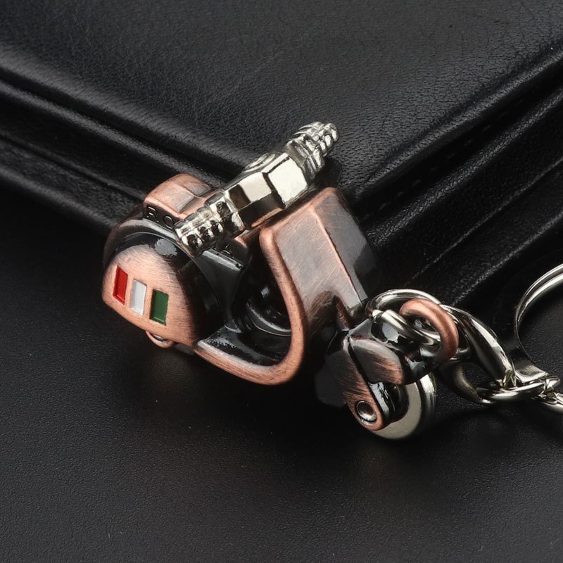 Metal Creative Motorbike Keychain Keyring Keyfob With Italy Flag Netby