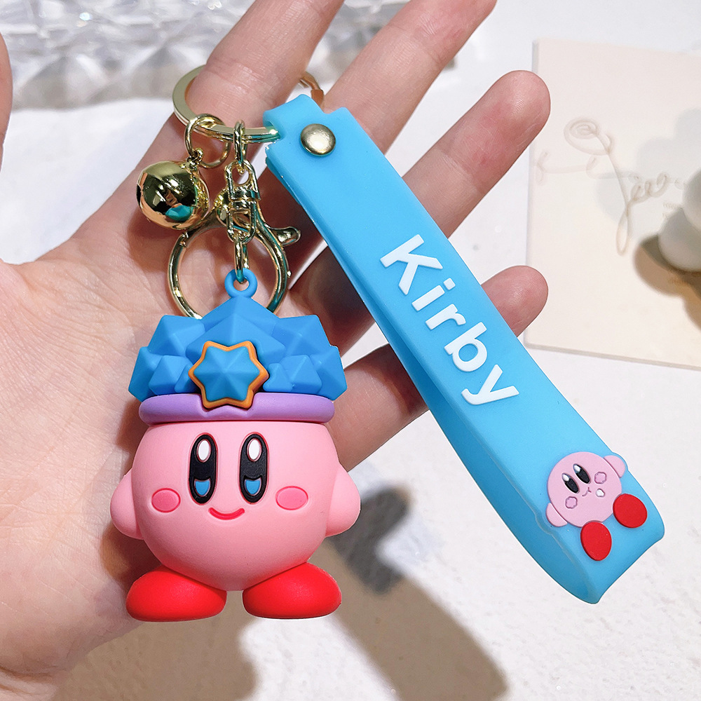 Animation Star Kirby Keychain Keyring Pendant Netby