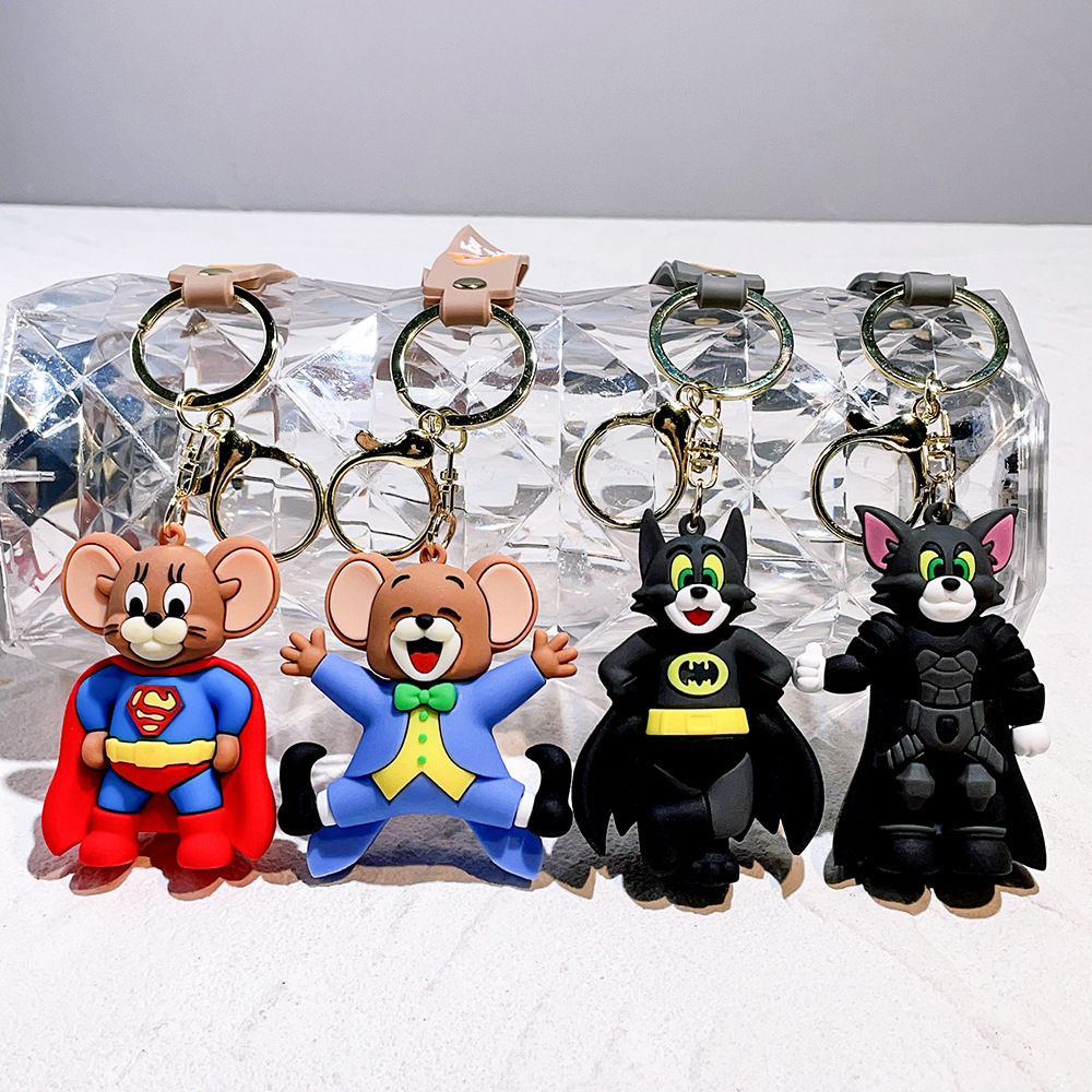 Animation Tom and Jerry Keychain Keyring Netby