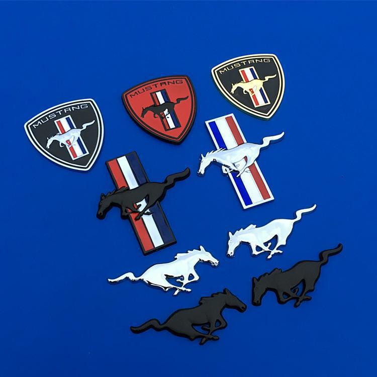 Metal Mustang Car Emblem Badge Netby