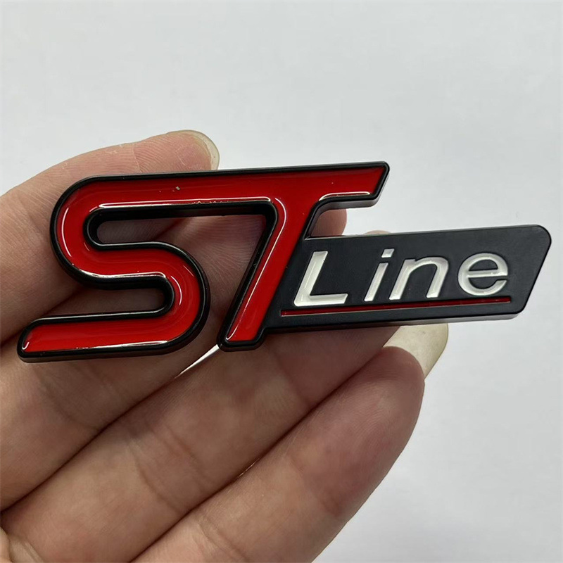 Metal STLine Car Emblem Badge for Ford Netby