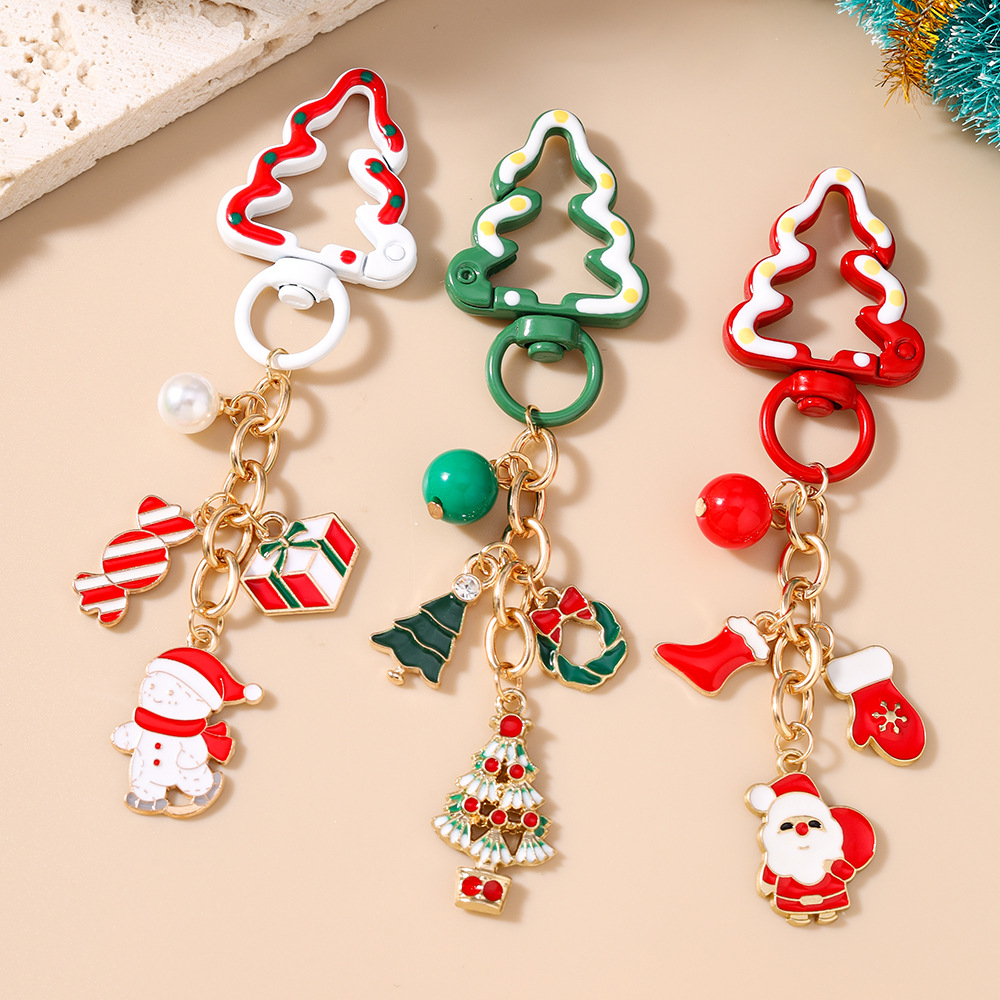 Tree Festival Christmas Keychain Keyring Netby