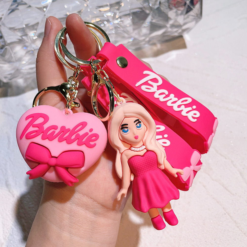Animation Barbie Keychain Keyring Netby