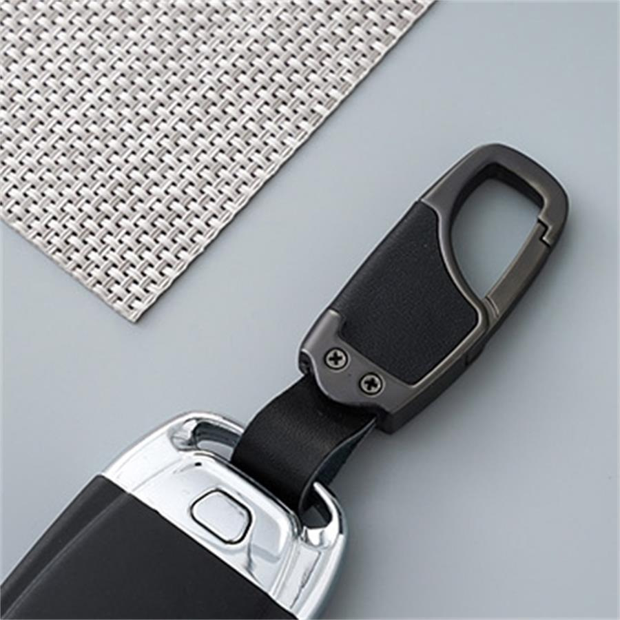 Leather Belt Car Logo Keychain Keyring for BMW AUDI BENZ VOLKSWAGEN SKODA FORD HONDA Netby