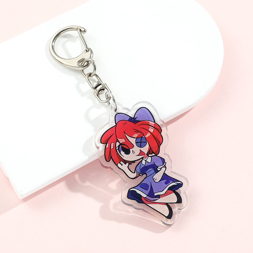 Animation The Amazing Digital Circus Keychain Keyring Netby