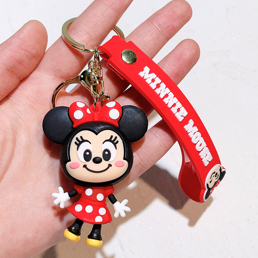 Animation Mickey Mouse Minnie Keychain Keyring Netby