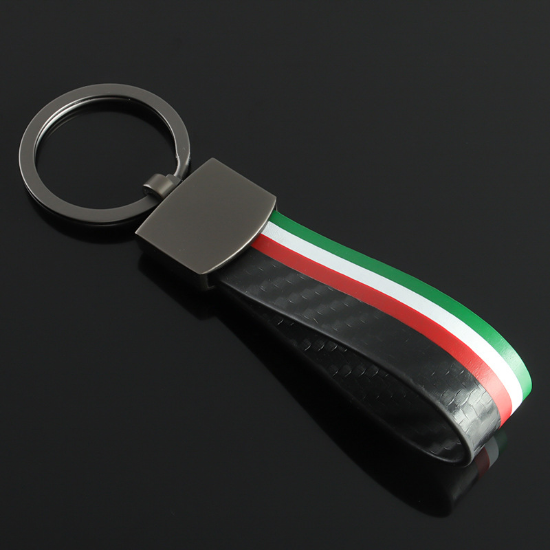 National Flag Car Logo Keychain Keyring Keyfob for Italy Germany BMW M Netby