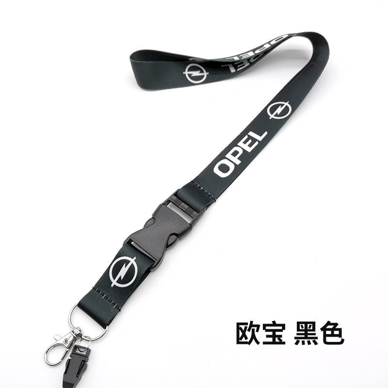 Car Logo Lanyard for BMW TOYOTA VOLKSWAGEN CHEVROLET NISSAN HONDA SKODA OPEL PORSCHE FORD HYUNDAI Netby