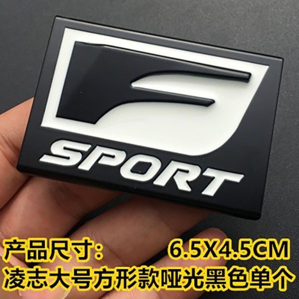 Metal LEXUS F SPORT Car Emblem Badge Netby