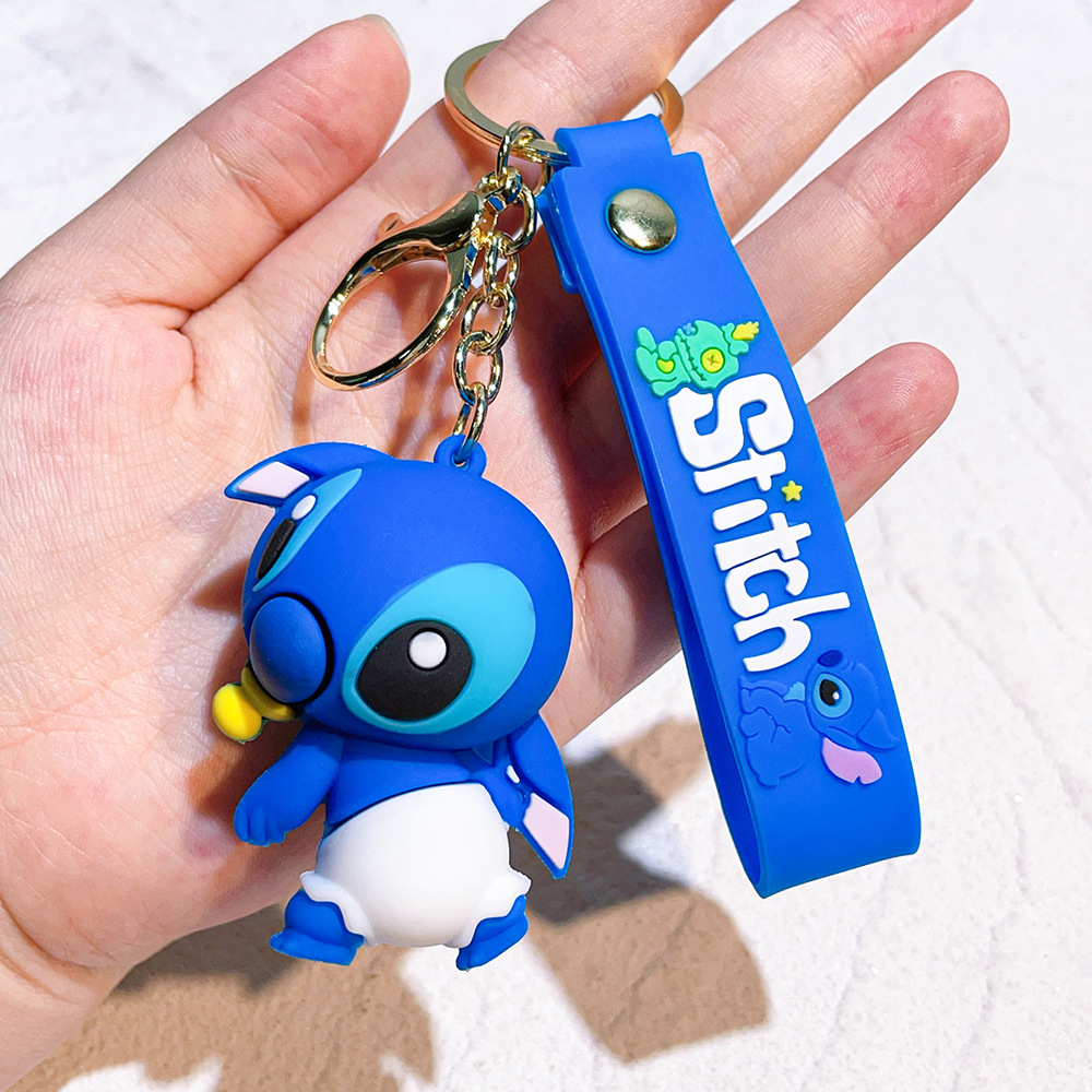 Animation Stitch Keychain Keyring Netby