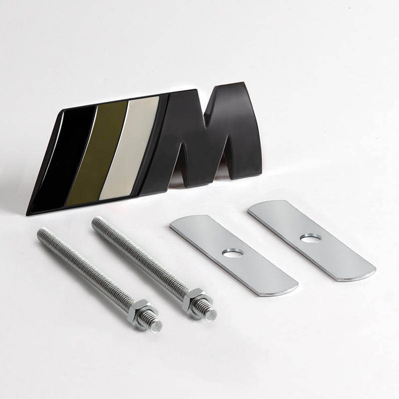 Metal BMW MPOWER Car Grille Emblem Badge for M3 M5 M6 Netby