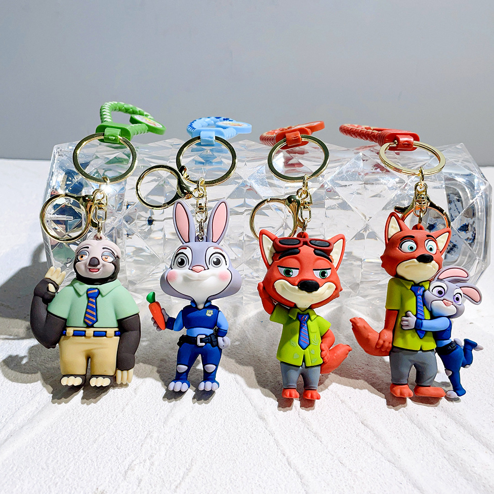 Animation Zootopia Keychain Keyring Netby