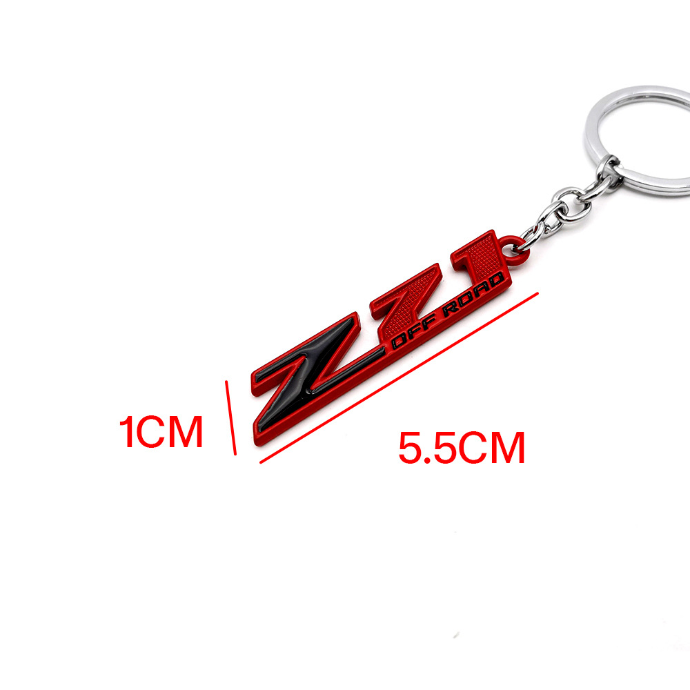 Metal Car Keychain Keyring Keyfob for Z71 OFFROAD Chevrolet Netby