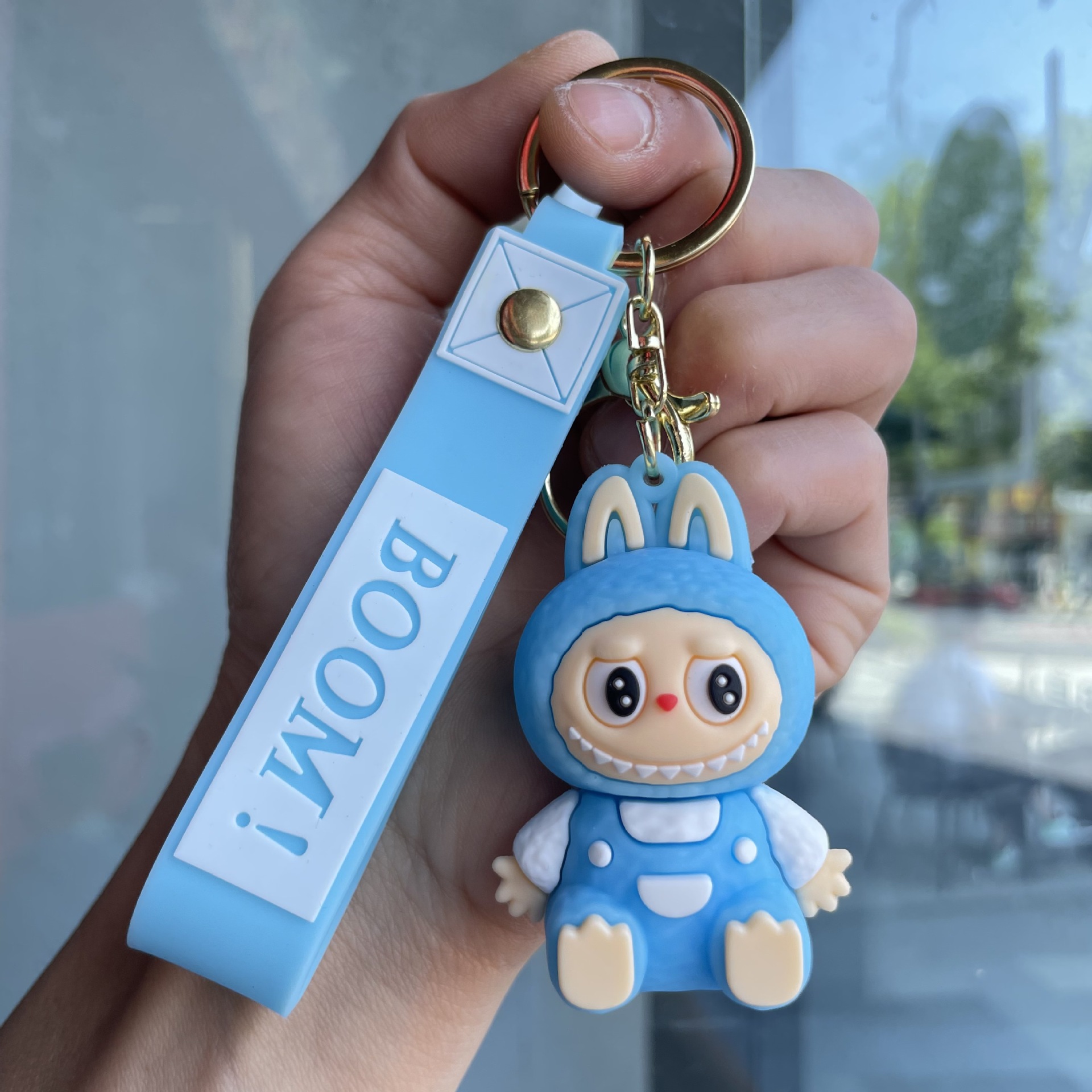 POPMART LABUBU Keychain Keyring Netby