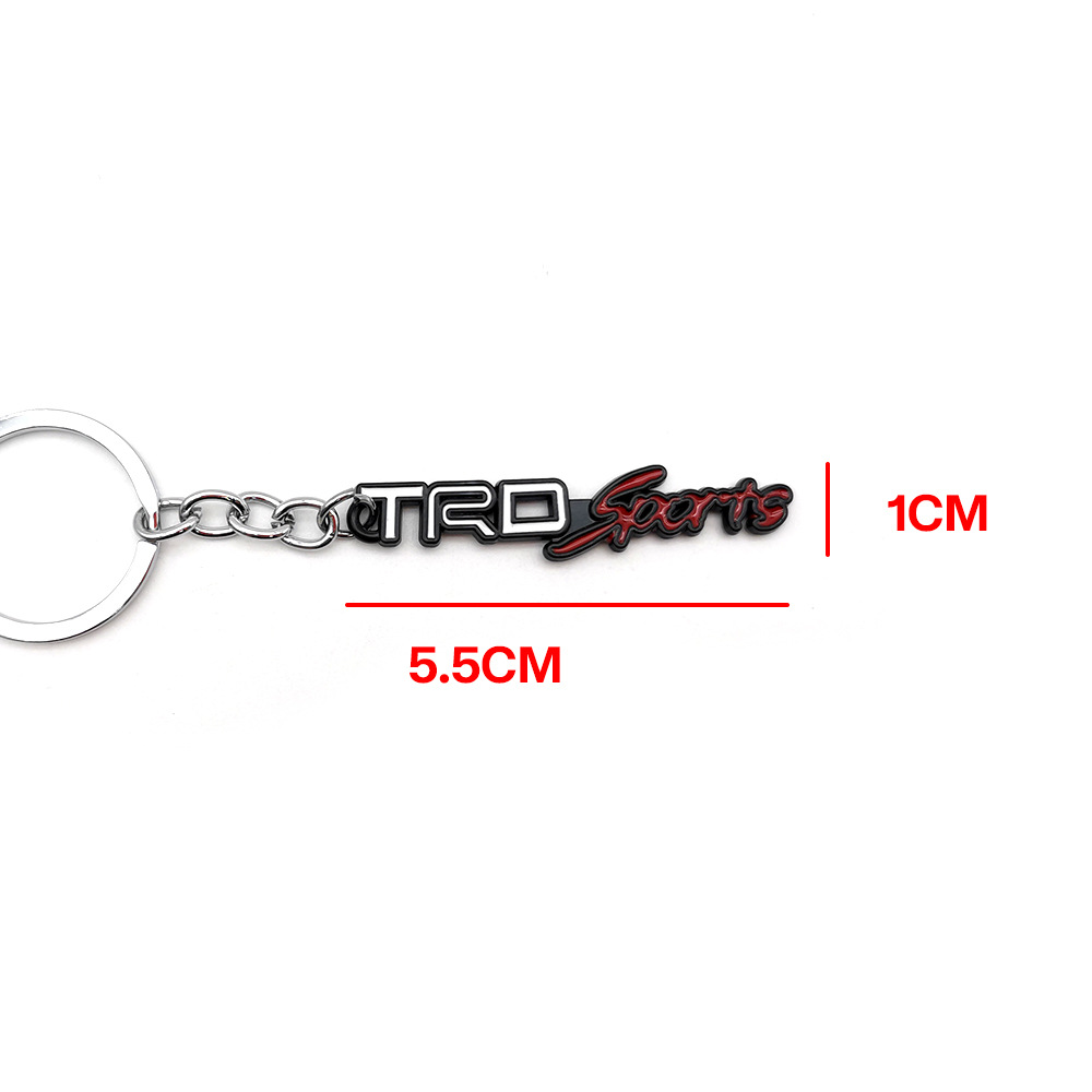 Metal TRD SPORTS Toyota Car Keyring Keychain Keyfob Netby
