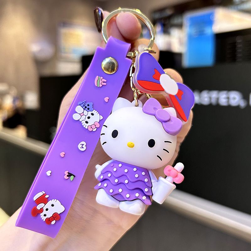 Animation Hello Kitty Keychain Keyring Netby