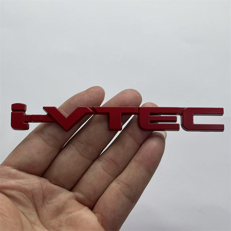 Metal Honda I-VTEC Car Emblem Badge for Civic Accord Odyssey Sprite Netby