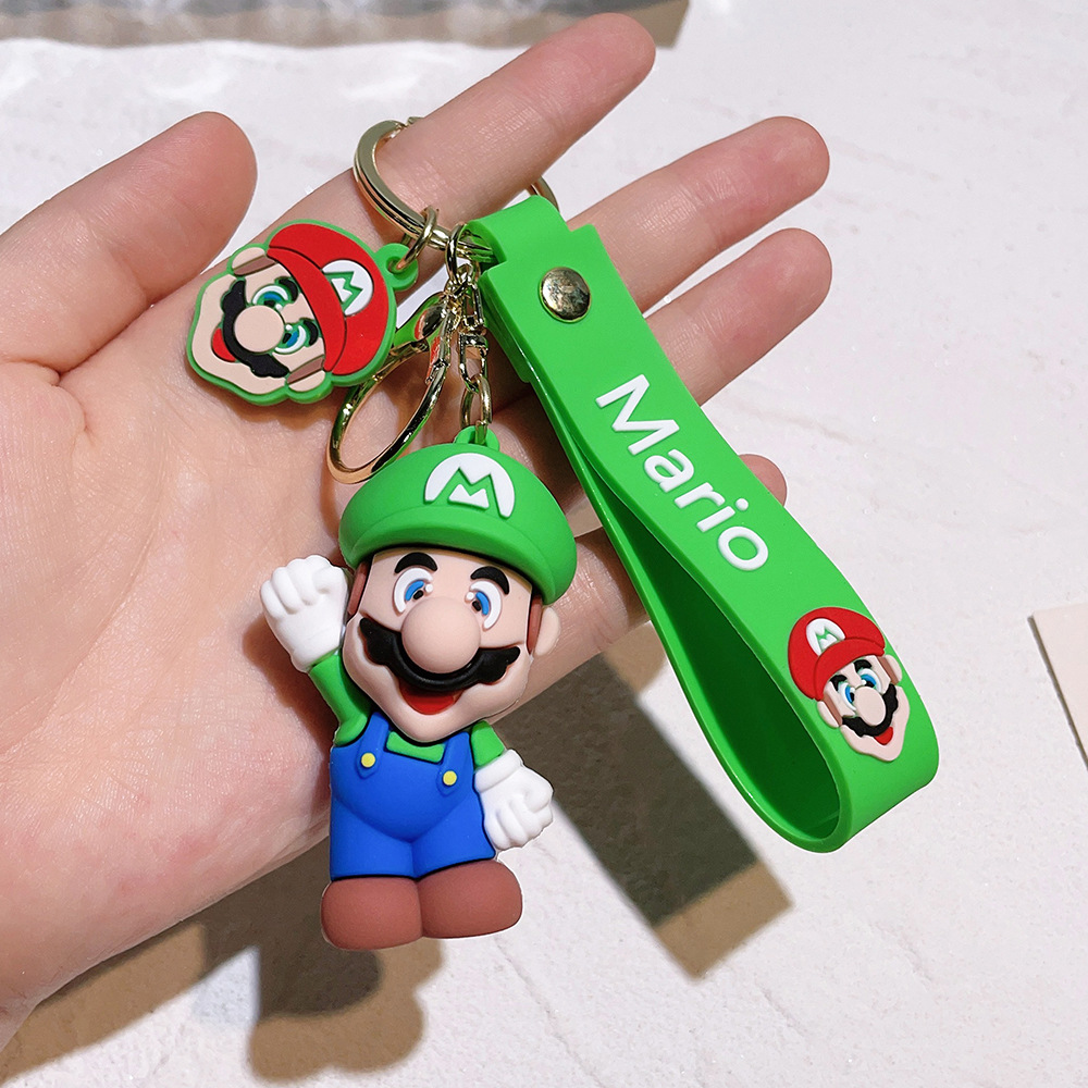 Video Game Super Mario Keychain Keyring Netby