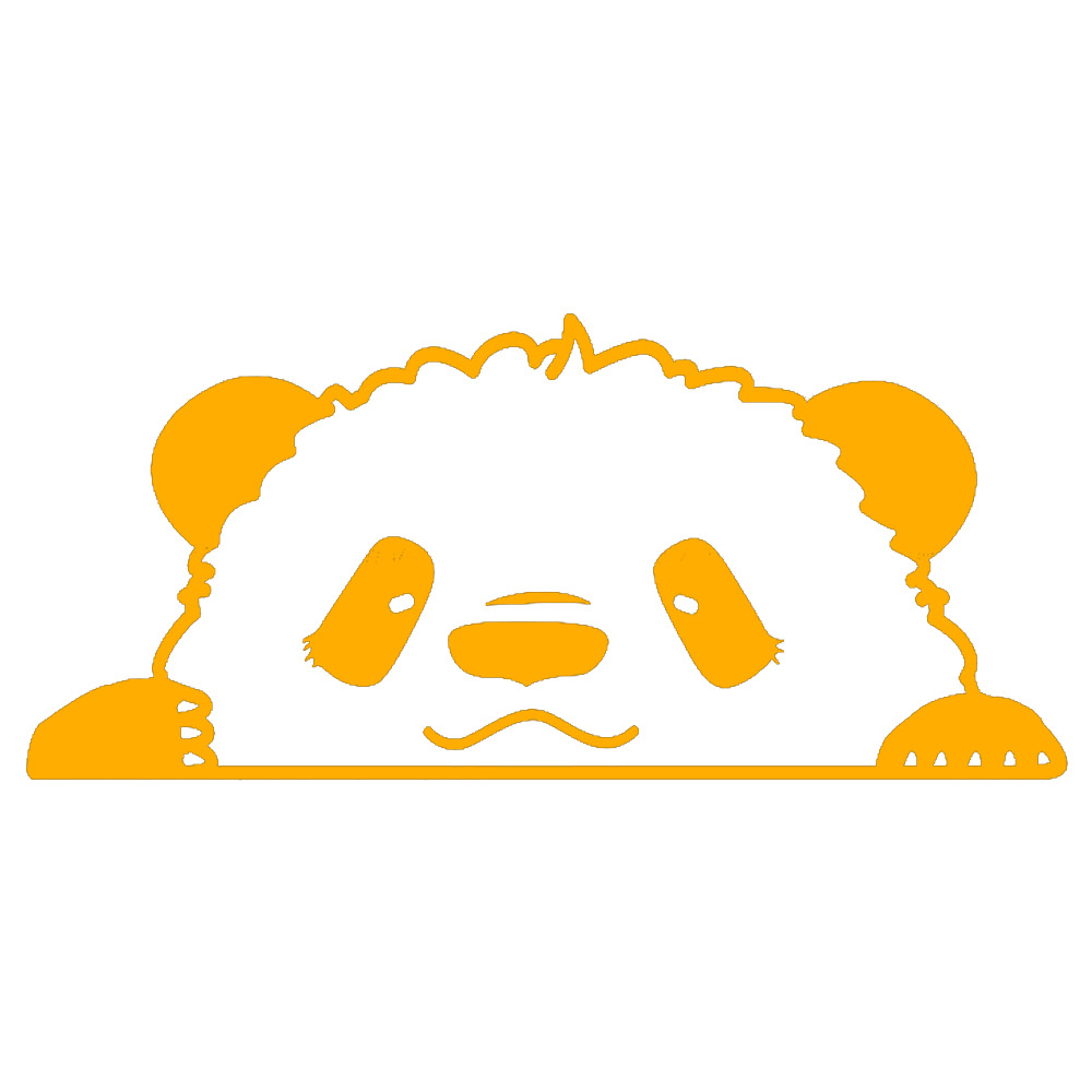 Panda Car Sticker Netby