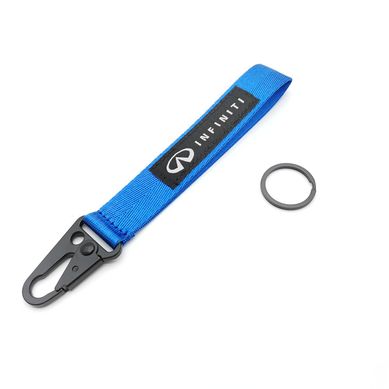 Car Logo Emblem Wrist Strap Keychain Keyring Keyfob for Honda Toyota Nissan Mitsubishi Netby
