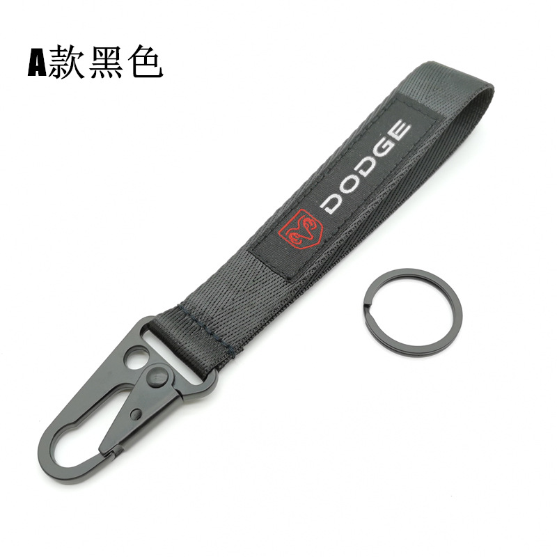 Eagle Buckle Wrist Strap Car Keychain Keyring Keyfob for Jeep Dodge Chevrolet GMC TESLA Ford Mustang Cadillac Nissan Netby