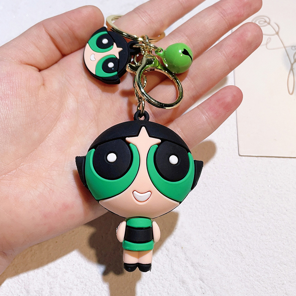 Animation The Powerpuff Girls Keychain Keyring Netby