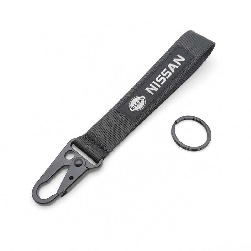 Car Logo Emblem Wrist Strap Keychain Keyring Keyfob for Honda Toyota Nissan Mitsubishi Netby