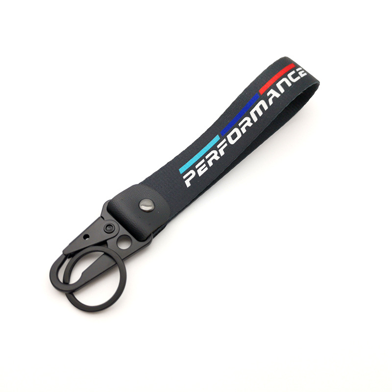 BMW M Power Performane Lanyard Wrist Strap Keyring Keychain Keyfob Netby
