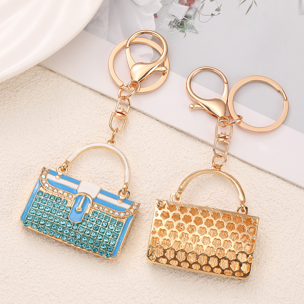 Rhinestone Handbag Keychain Keyring Netby