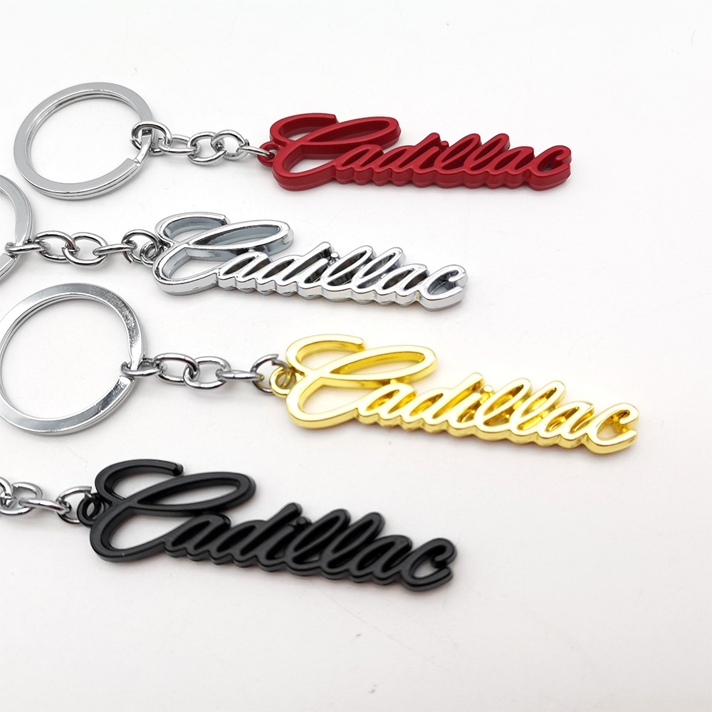 Metal Cadillac Car Keyring Keychain Keyfob Netby