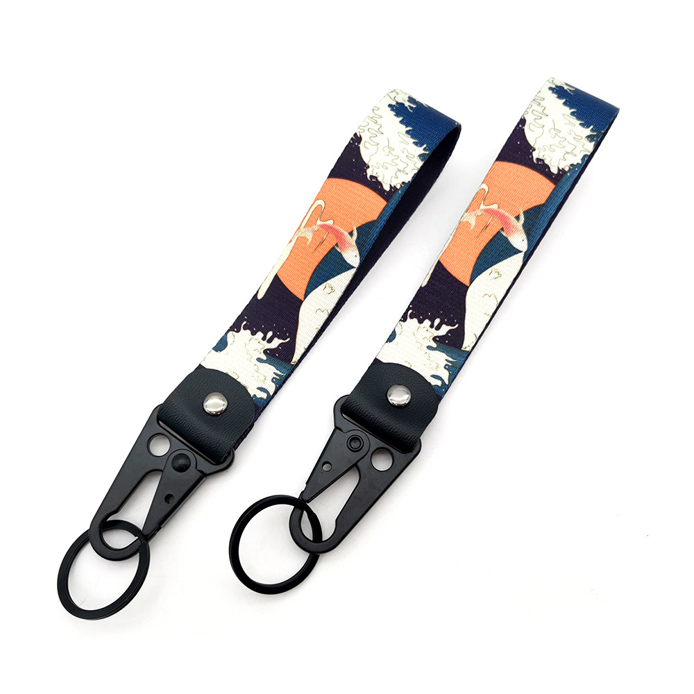 Motorbike Keyring Keychain Keyfob Eagle Buckle Wrist Strap Netby