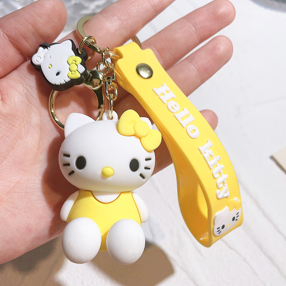 Animation KT HELLO KITTY Keychain Keyring Netby
