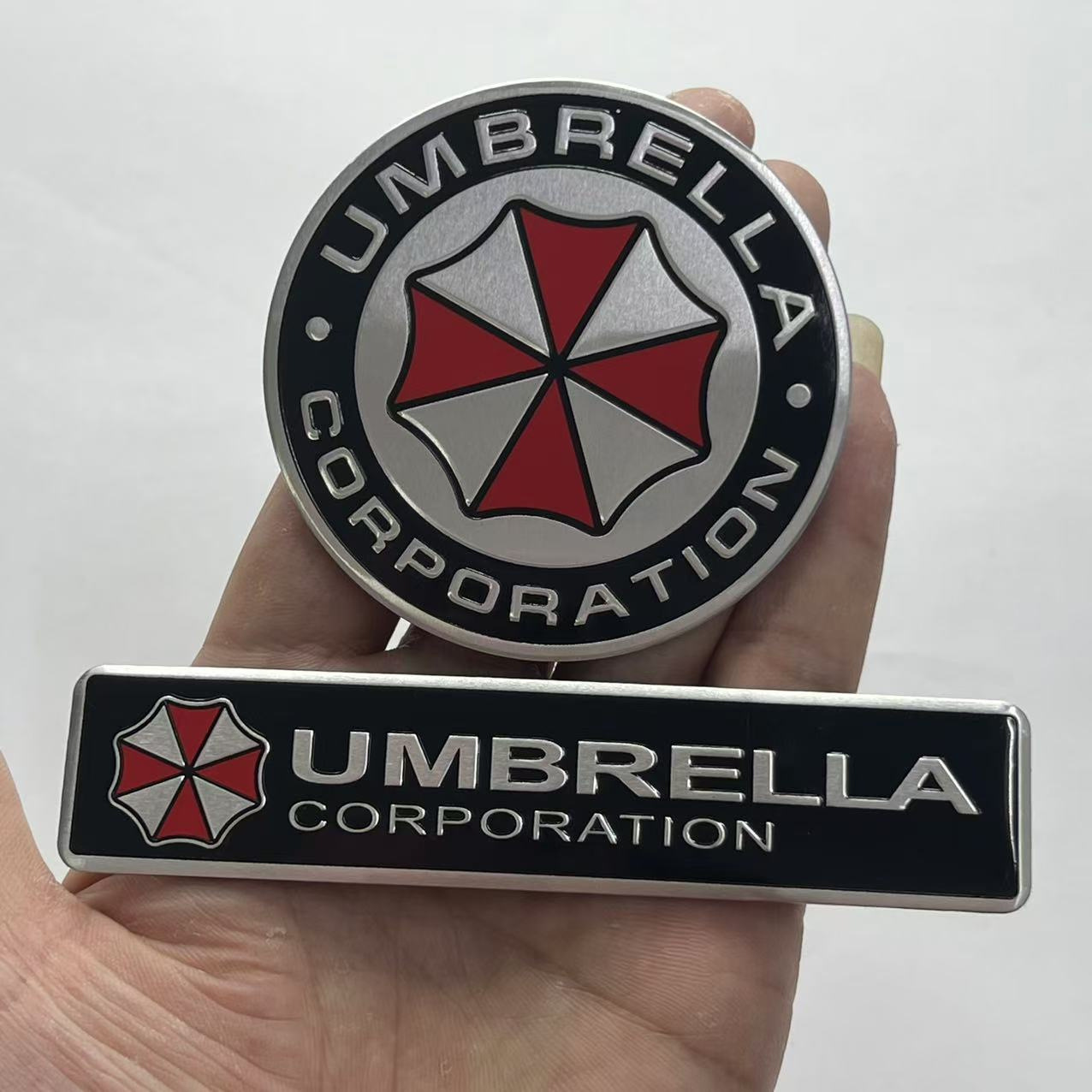 Aluminum Alloy Resident Evil Umbrella Car Sticker Netby
