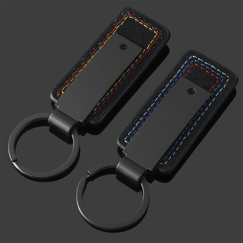 Carbon Fiber Car Keychain Keyring Keyfob for BMW M Power Benz AMG Netby