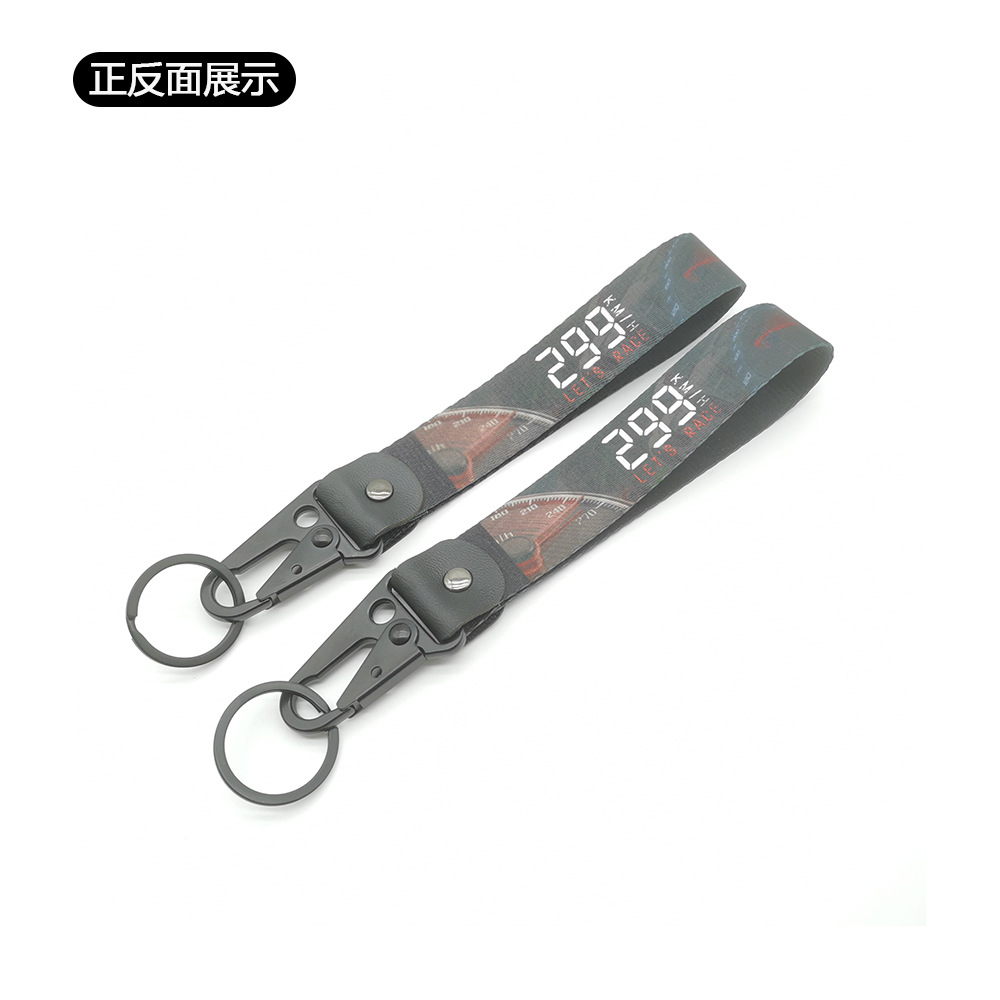 200km/h Eagle Buckle Keyring Keychain Keyfob Wrist Strap Netby