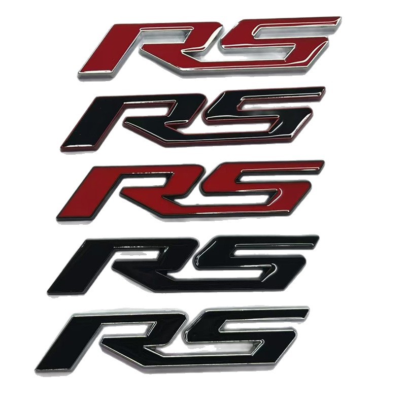Metal RS Car Emblem Badge for Chevrolet Netby