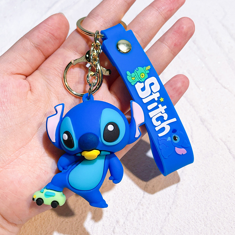 Animation Stitch Keychain Keyring Netby